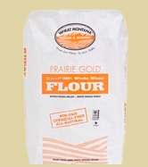 Prairie Gold Whole Wheat Flour - Wheat Montana (50 Pound Bag) - Click Image to Close